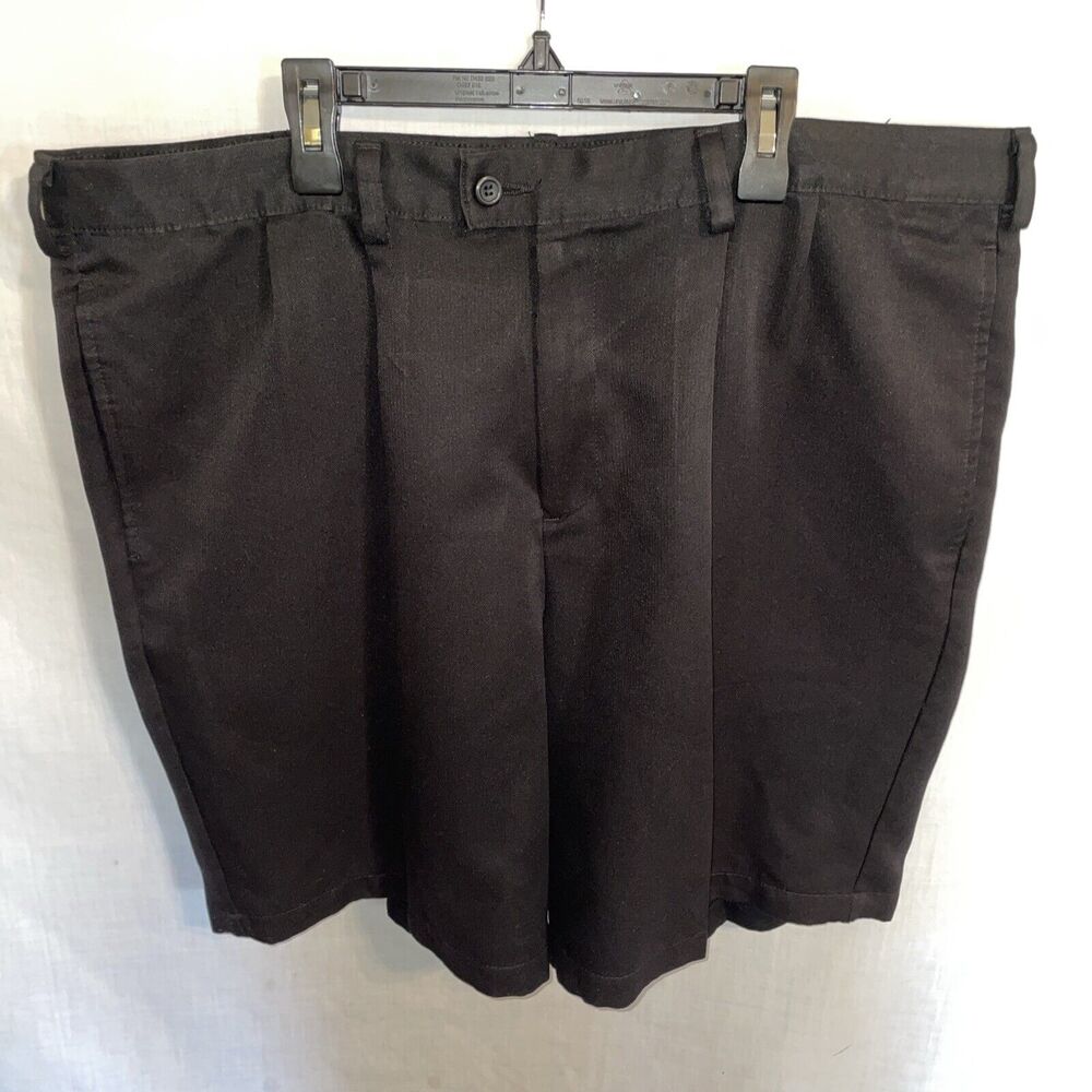 Dockers Chino Golf Shorts Men’s Size 40 Black Zip Fly Pockets Inseam 9 Rise 12